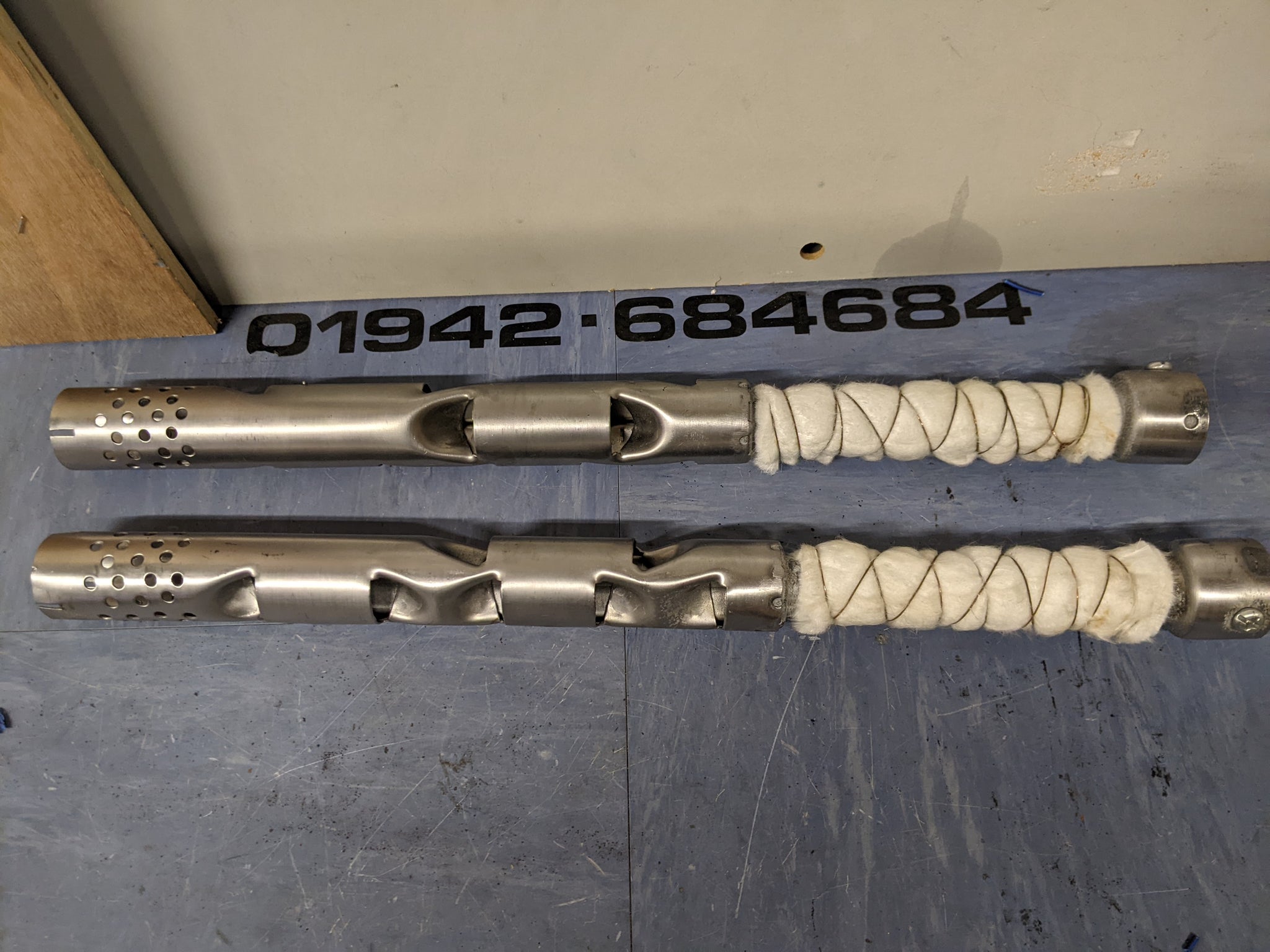 Exhaust Baffles Yamaha RD250 and RD400 C/D/E/F (pair) Pitstop